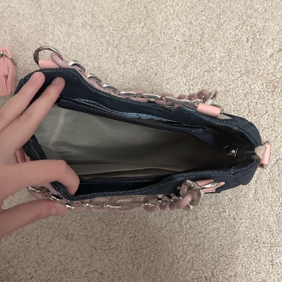 y2k denim star handbag / crossbody - Picture 2 of 7